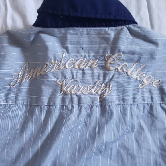 Soulstar Retro Style Shirt Size Small Slim Fit Pearl Snaps Cotton - Picture 3 of 5